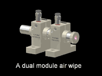 wire guide-a dual modual air wipe