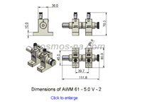wire guide-awm 61 v-2 dimensions